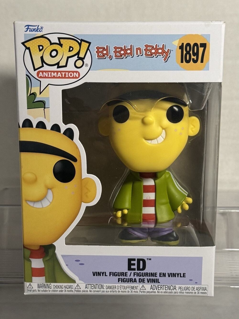 Funko Pop! Ed 1897 Ed Edd & Eddy Cartoon Network Retro Classic Vinyl